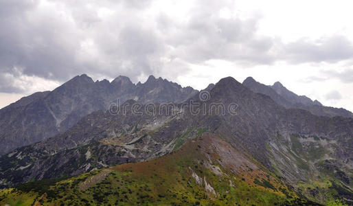 高山塔特拉斯，斯洛伐克，欧洲