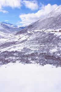 冬季山区公路