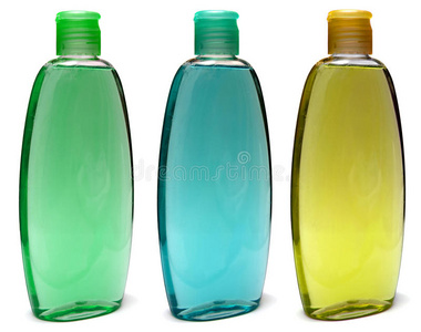 白色液体肥皂塑料瓶