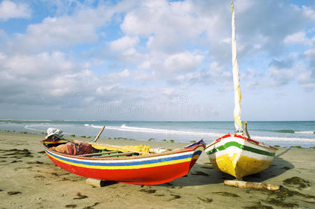 巴西jangada渔船Jericoara