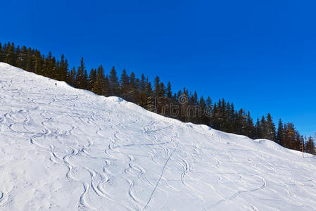 山地滑雪道