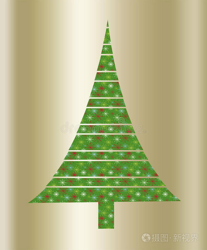 圣诞绿树
