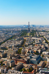 巴黎鸟瞰图。