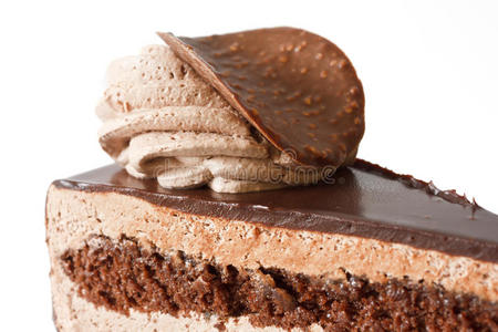 分层巧克力蛋糕图片