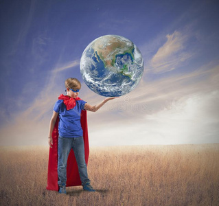 超级小壁纸小超级英雄拯救世界照片