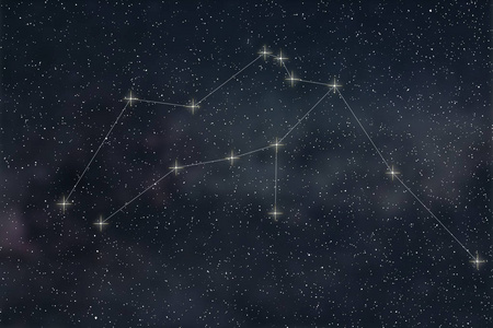 双鱼座的星座 黄道带标志双鱼星座线照片 正版商用图片0wqxw6 摄图新视界