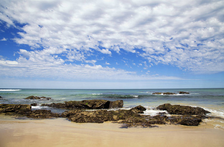 在洛恩，澳大利亚的海滩