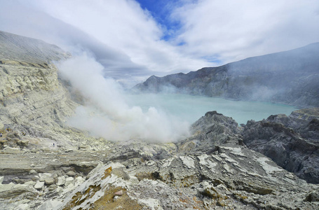 卡瓦 Ijen，印度尼西亚爪哇