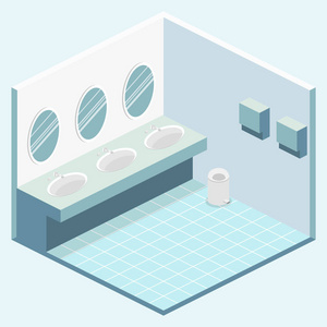 公共厕所内部图片-公共厕所内部素材-公共厕所内部插画-摄图新视界