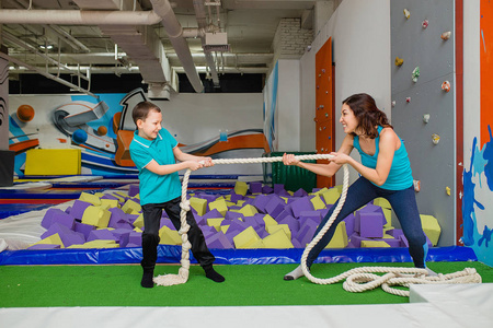 家庭体育和休闲概念照片