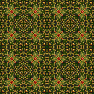 抽象的几何图案无缝.阿拉伯式花纹,辉煌闪闪发光微妙的卷发.