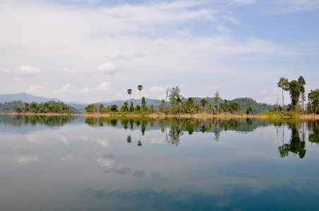 群岛和山中湖，考索国家公园，泰国