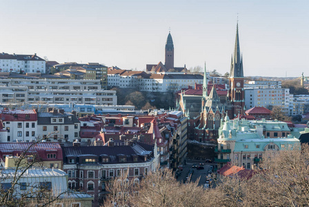 冬天在哥德堡 Linnestaden 区