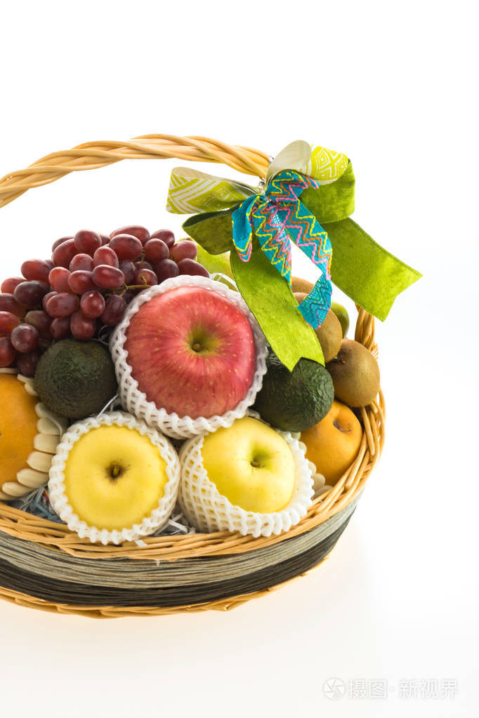 甜甜的水果篮子