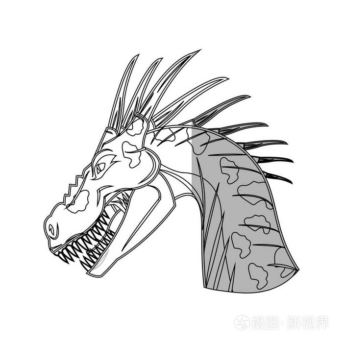 龙卡通图标
