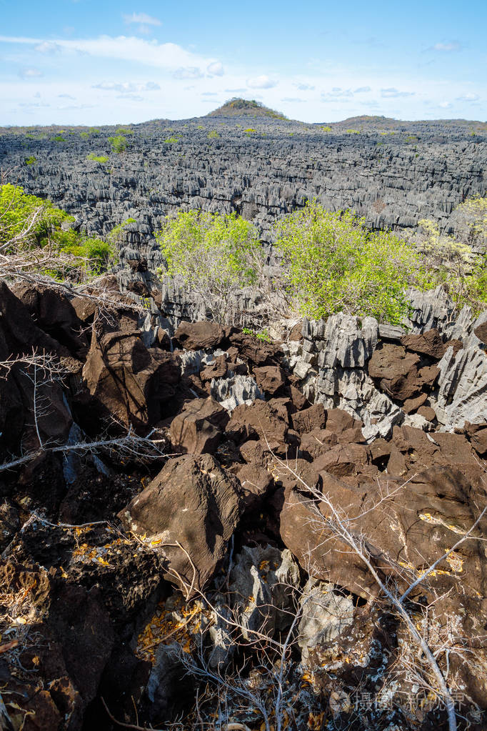 在ankarana,马达加斯加黥基岩层