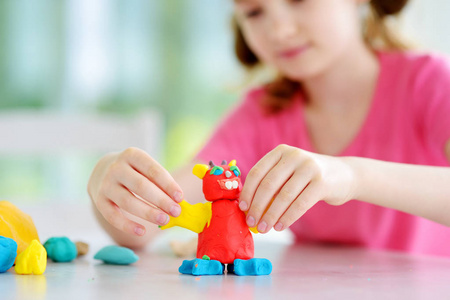 彩色的橡皮泥图片