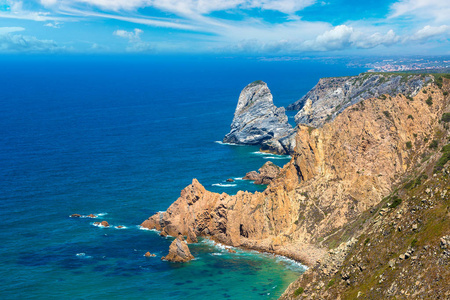 悬崖和岩石 Cabo da Roca