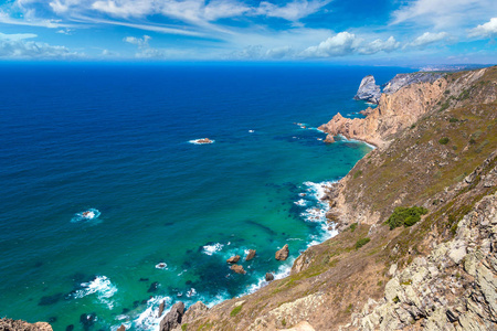 悬崖和岩石 Cabo da Roca