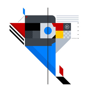 抽象艺术,至上主义,建构主义风格.