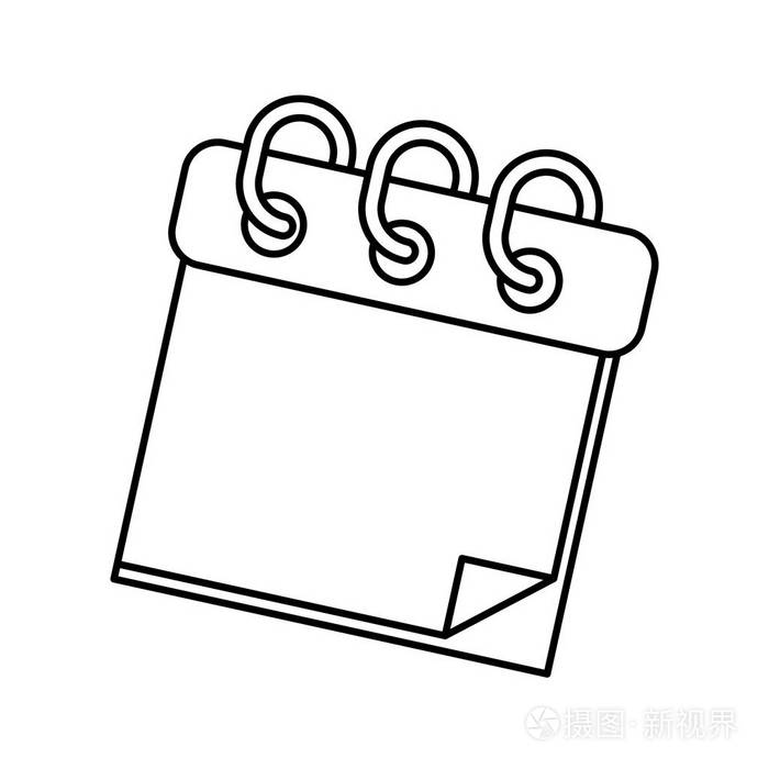 孤立的便条纸插画-正版商用图片0wtgsq-摄图新视界