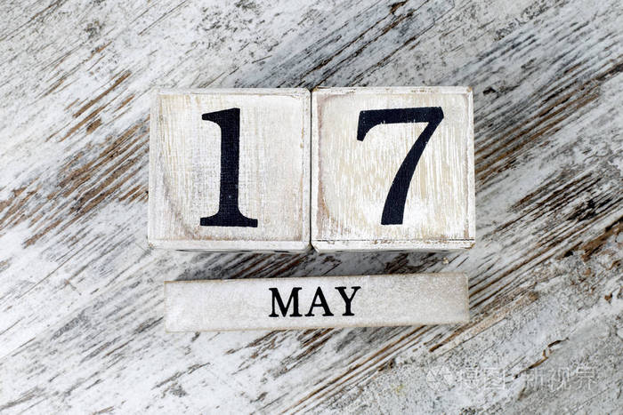五月十七日日历背景