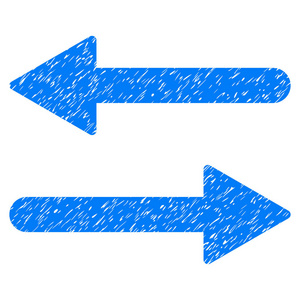 箭头交换水平的肌理质感图标交换箭头平矢量图标箭头左右线图标,轮廓