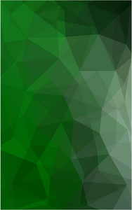暗绿色抽象马赛克背景