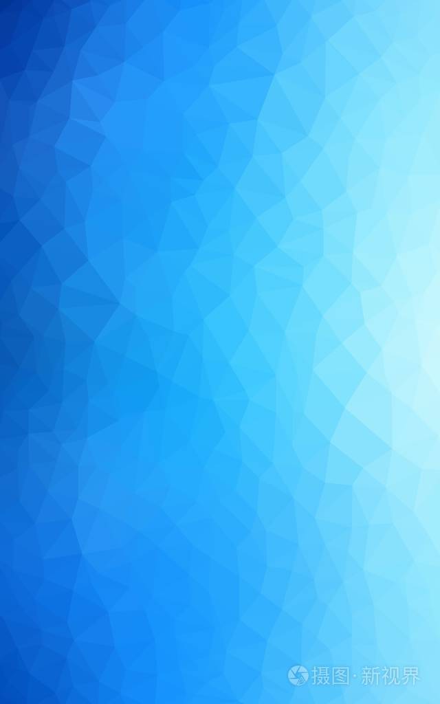 淡蓝色的多边形设计模式由三角形和梯度的折纸样式