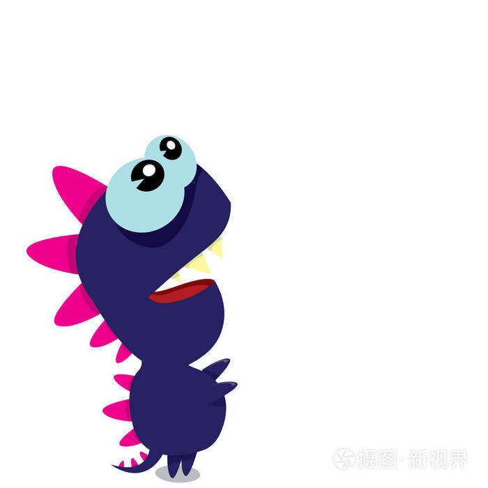 矢量卡通搞笑龙.卡通恐龙