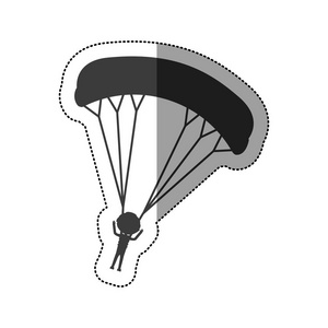 跳伞运动极限运动图片
