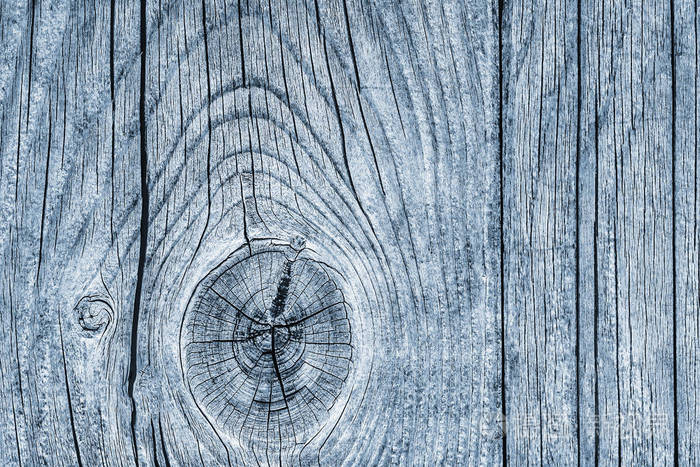 老烂风化破碎打结粗木粉蓝色grunge纹理