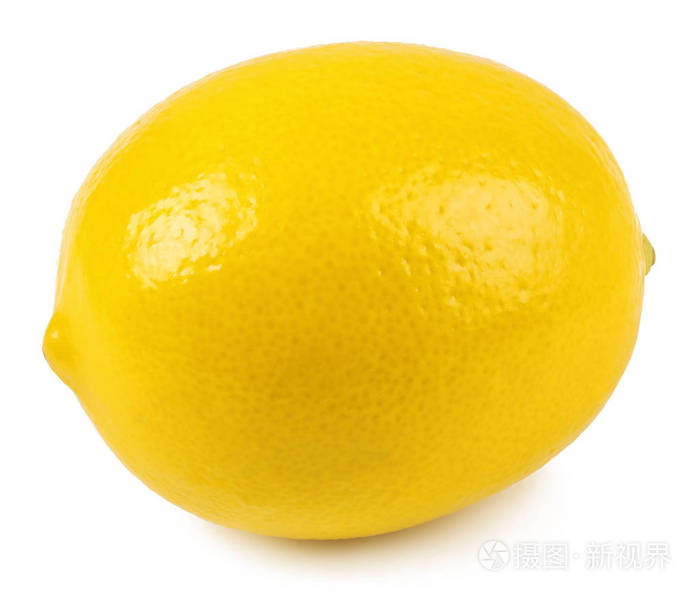孤立的整个柠檬