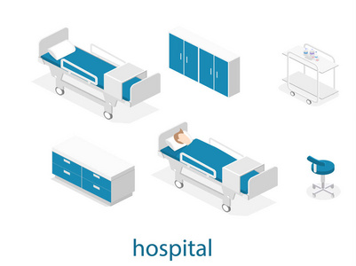 等距内部的病房