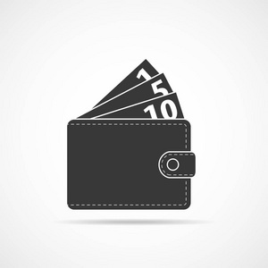 钱包矢量图图片