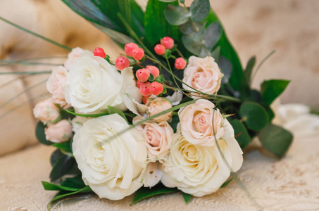 鲜花的婚礼 boutonniere