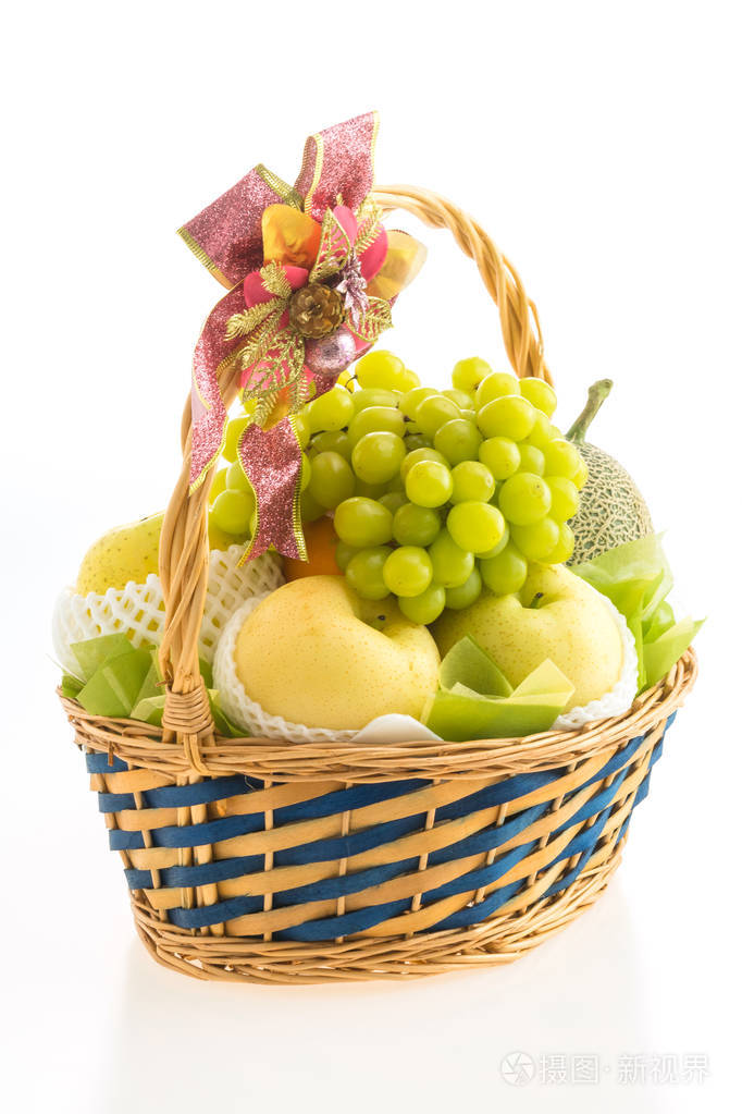 甜甜的水果篮子