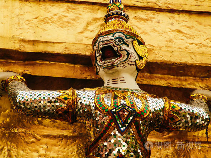 泰国大皇宫守护神图片