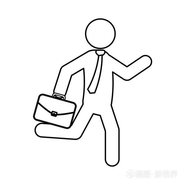 商人行政象形图插画-正版商用图片0wvk8t-摄图新视界