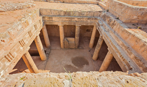 在古代墓室  帕福斯，仪征双环王墓