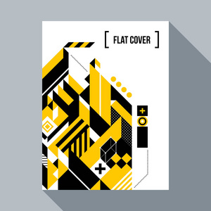 图片-未来派风格海报设计素材-未来派风格海报设计插画-摄图新视界