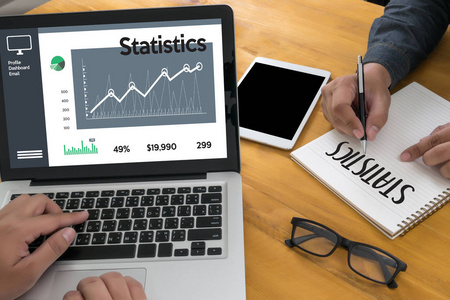 统计分析业务数据图增长增加市场