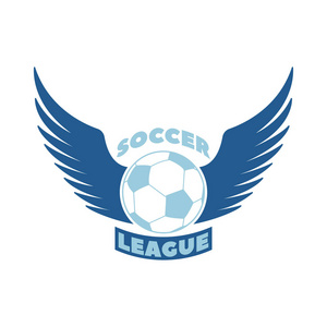 的背景上足球标志矢量徽章足球标志矢量集定型线型星型logo设计模板