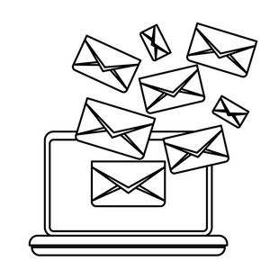 邀请电子邮件图片-邀请电子邮件素材-邀请电子邮件插画-摄图新视界