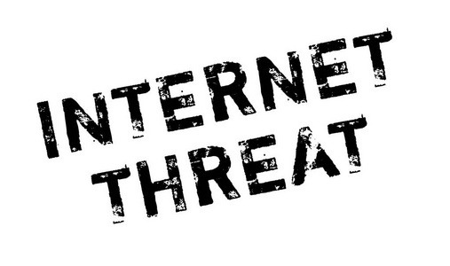 互联网威胁橡皮戳