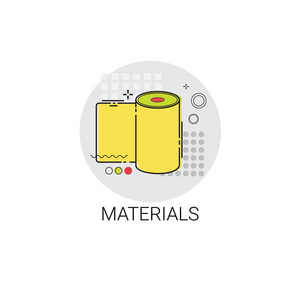材料辊行业生产图标图片