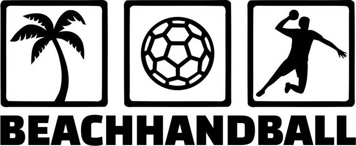 beachhandball沙滩手球图标照片