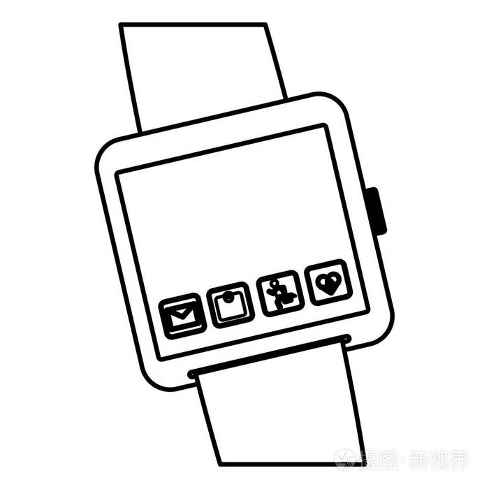smartwatch 小工具图标图像