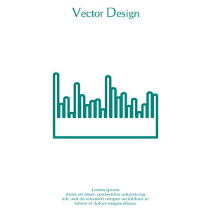 音频均衡器线图标