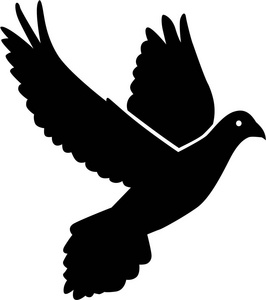 动物抢救基础, 飞行鸽子标志, 动物鸟标志, 自由鸟标志, 和平标志